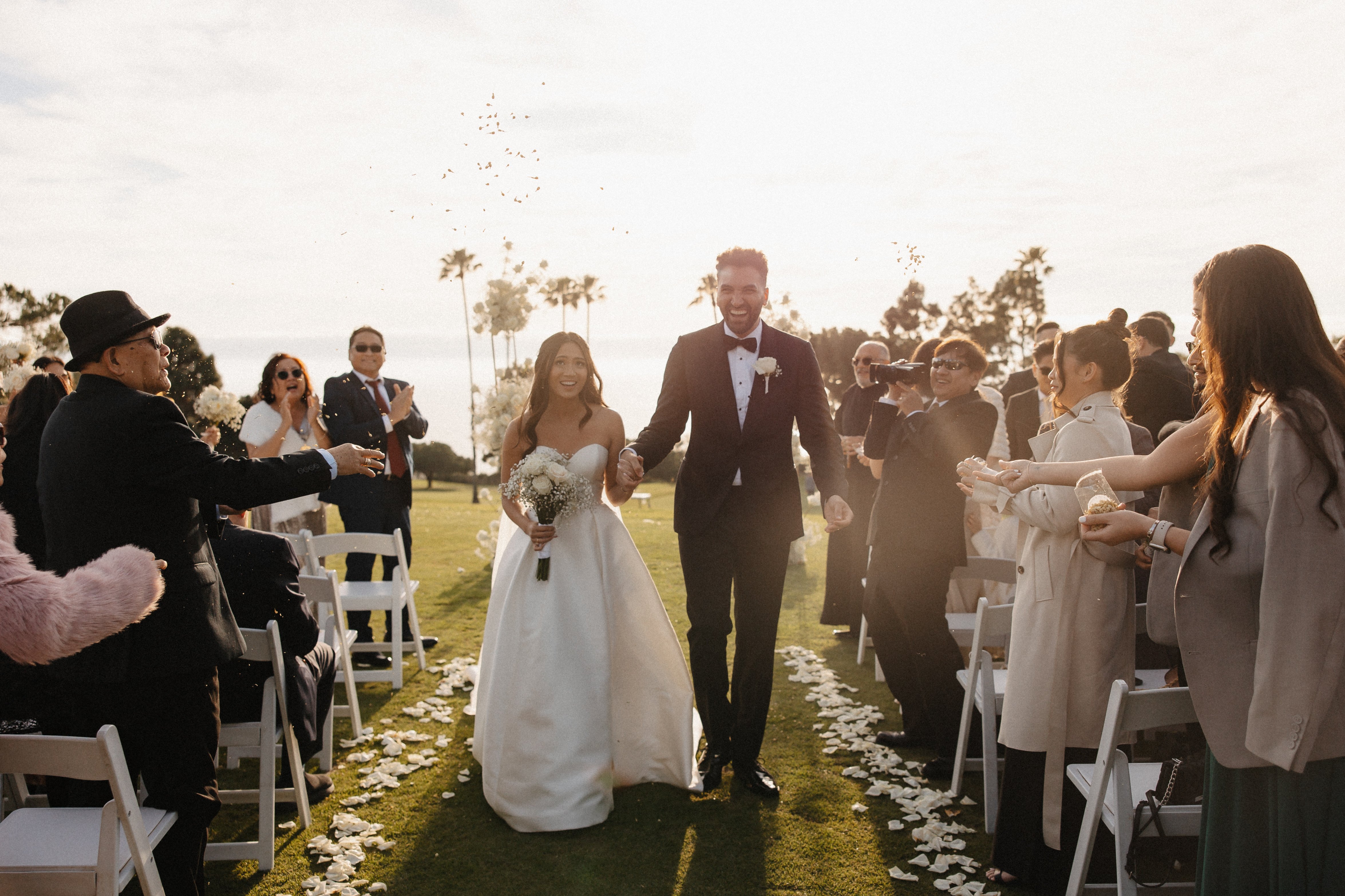 Wedding photo of Lenka & Howie